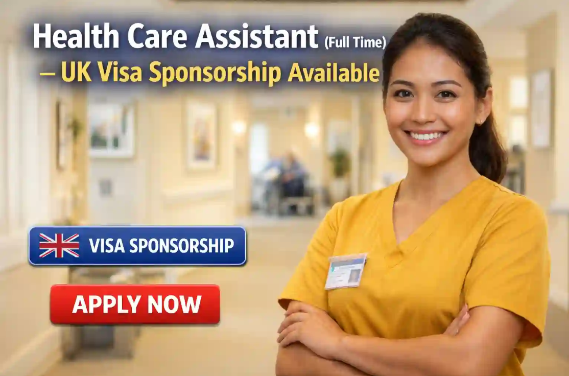 UK Care Assistant Jobs With Visa Sponsorship in 2026 – Salary, Requirements, and How to Apply