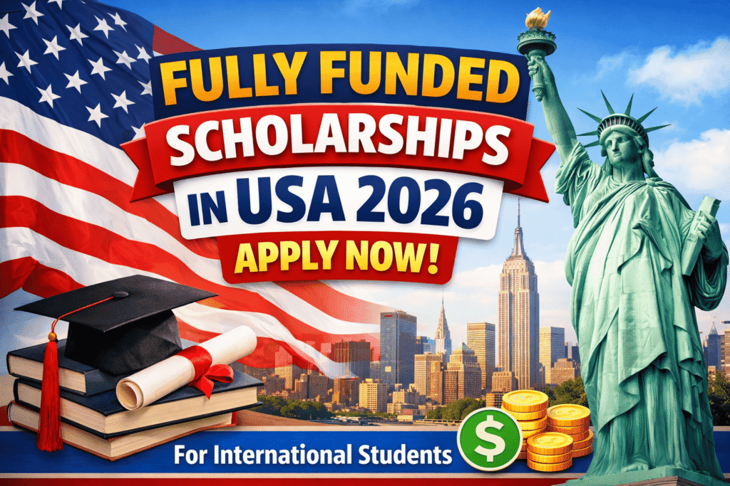 Fully Funded USA Scholarships for International Students in 2026
